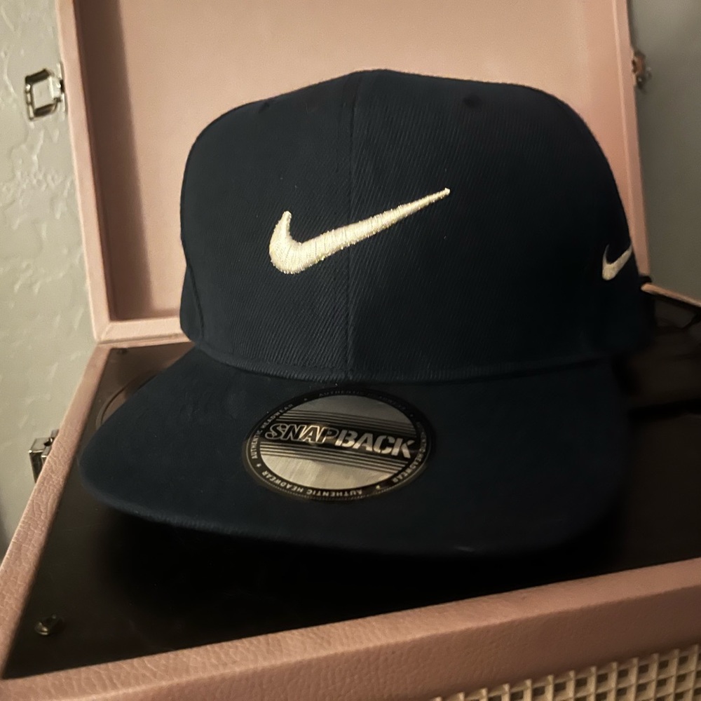 Navy Nike SnapBack Hat